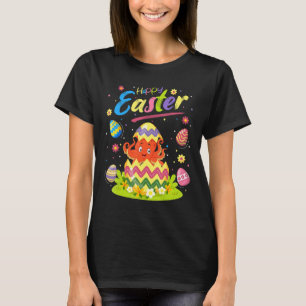 Octopus Fish Easter Egg Octopus Happy Easter T-Shirt