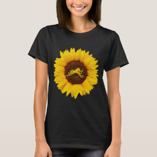 Octopus For Women Men Mollusc Animal Sunflower T-Shirt