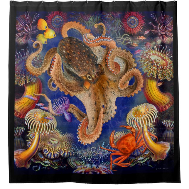 Octopus Garden Sower Curtain (Front)