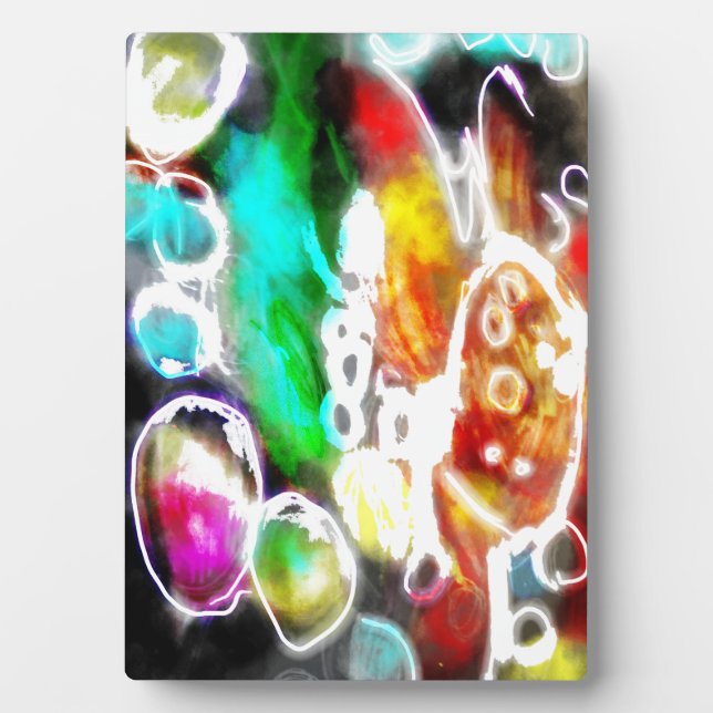 Octopus  glow plaque (Front)