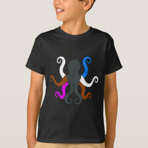 Octopus Grappler Brazilian Jiu-Jitsu Symbol T-Shirt