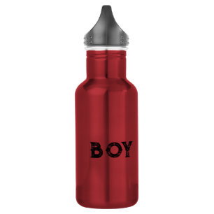 Octopus Grunge font Boy Name Black Colour Text 532 Ml Water Bottle