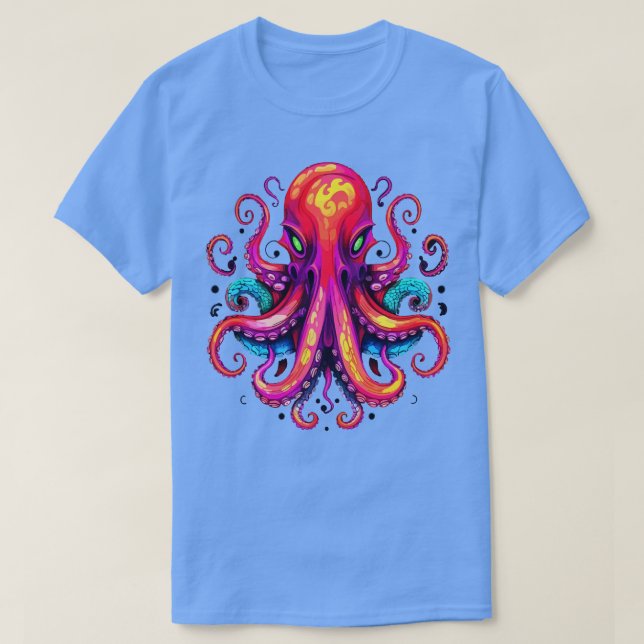 Octopus Halloween T-Shirt (Design Front)