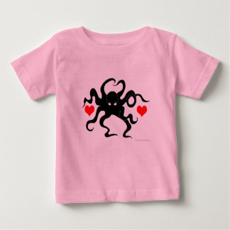 Octopus Heart Baby T-Shirt