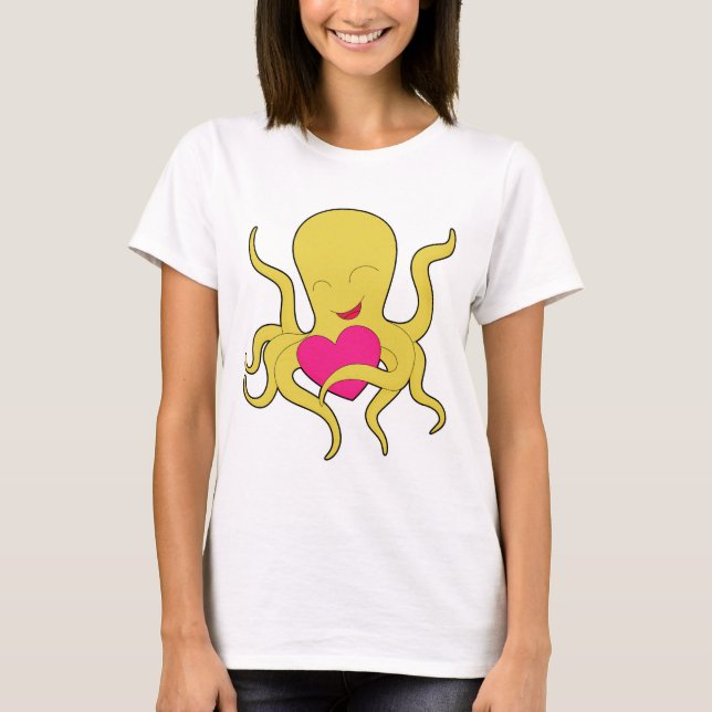 Octopus Heart T-Shirt (Front)