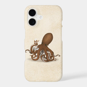 Octopus Holding Flask Chemistry Steampunk Kraken
