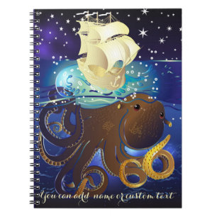 Octopus Huge and Caravella Notebook