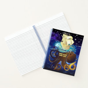 Octopus Huge and Caravella Notebook