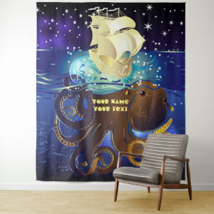Octopus Huge and Caravella Tapestry