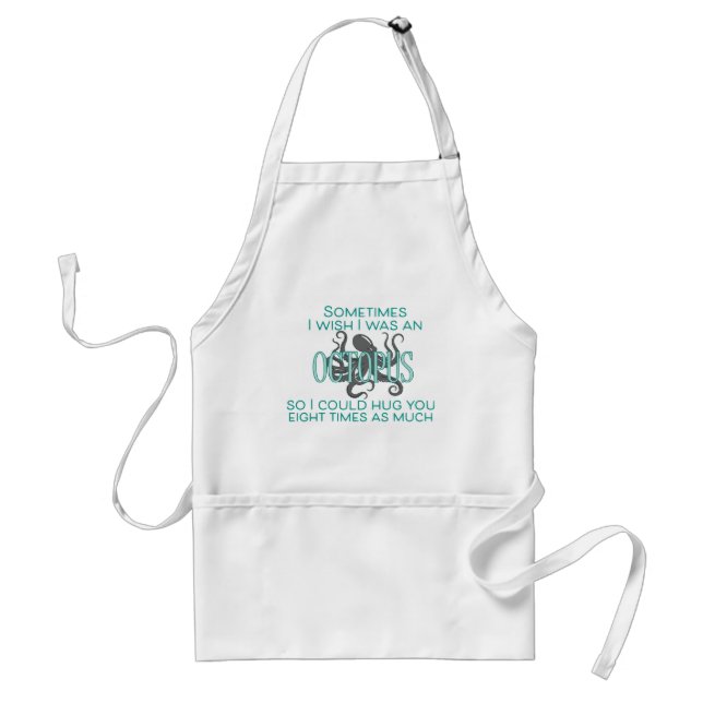 Octopus Hugs! Standard Apron (Front)