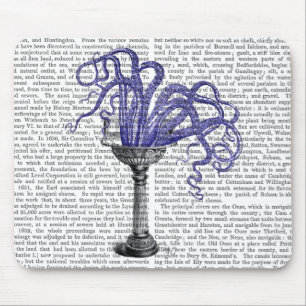 Octopus in Sink Mouse Pad