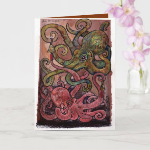 Octopus Ink-credible Birthday Card