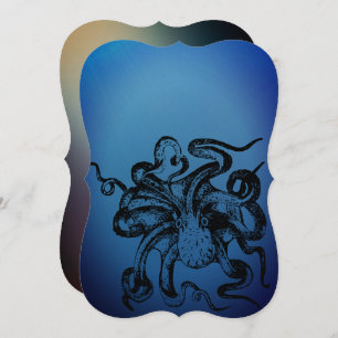 Octopus invitation