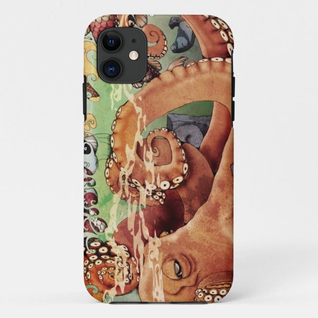 Octopus iPhone Case (Back)
