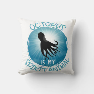 Octopus Is My Spirit Animal Cushion