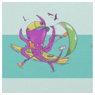 Octopus kayaking SEAKAYAK Fabric