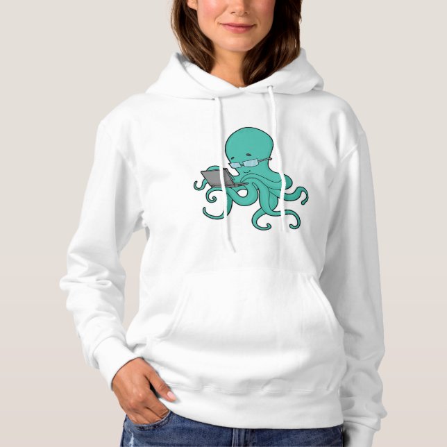 Octopus Laptop Hoodie (Front)