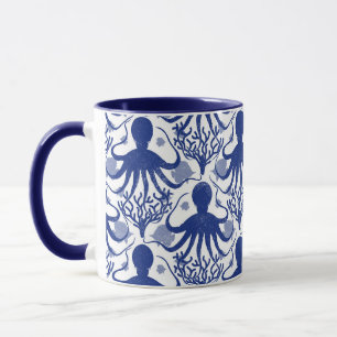 Octopus (light background) mug
