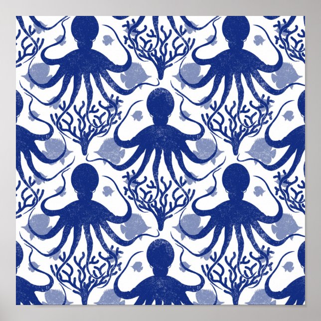 Octopus (light background) poster (Front)