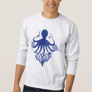 Octopus (light background) sweatshirt