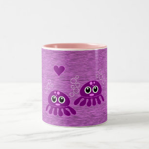 Octopus Love mug - choose style & colour