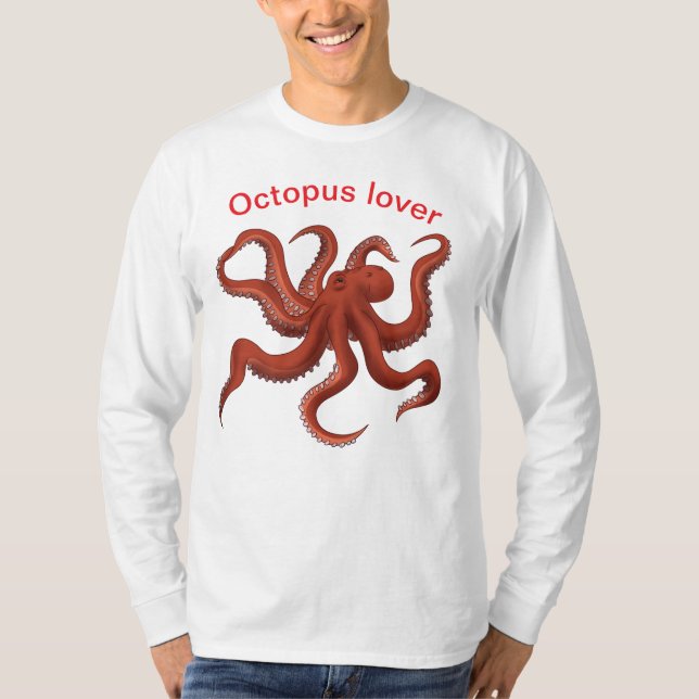 Octopus lover T-Shirt (Front)