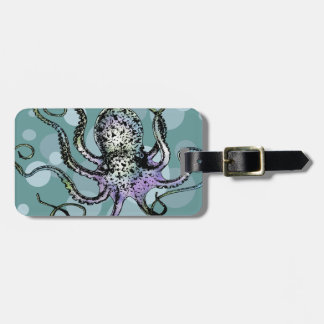 Octopus Luggage Tag