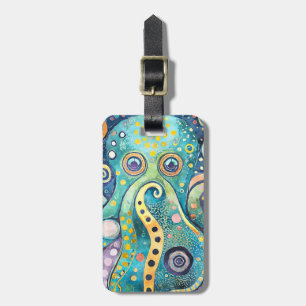 Octopus Luggage Tag