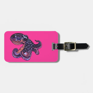 Octopus Luggage Tag