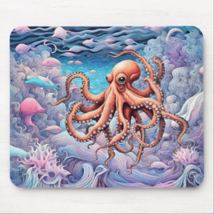 Octopus Mouse Pad