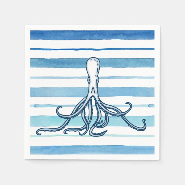 Octopus Napkin (Front)