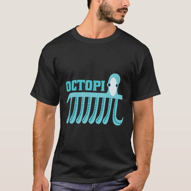 Octopus Octopi Math  T-Shirt (Front)
