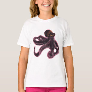 Octopus on Bear T-Shirt
