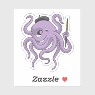 Octopus Painter Paint brush