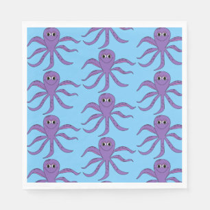 Octopus Paper Napkins
