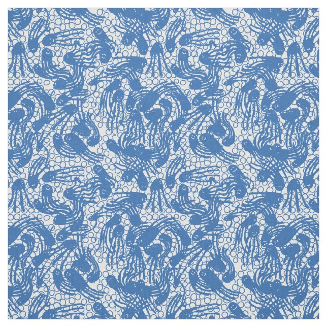 octopus party fabric (Swatch)