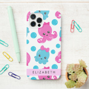 Octopus Pattern, Cute Octopus, Sea, Your Name iPhone 12 Pro Case