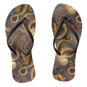 Octopus Pattern Jandals