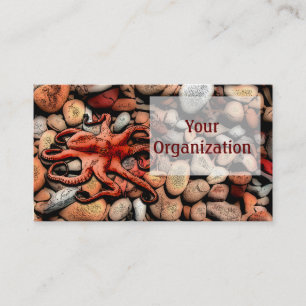 Octopus Pebbles Business Card