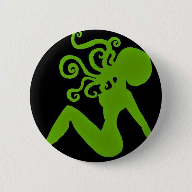 Octopus Pin-up Badge (Front)