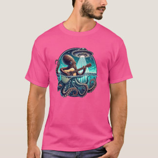 Octopus Playing Guitar T-Shirt