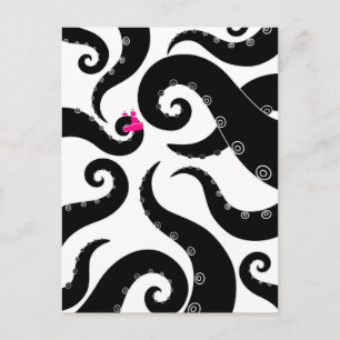Octopus Postcard