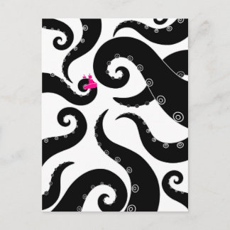 Octopus Postcard