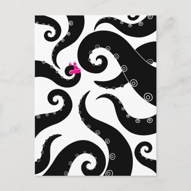 Octopus Postcard (Front)