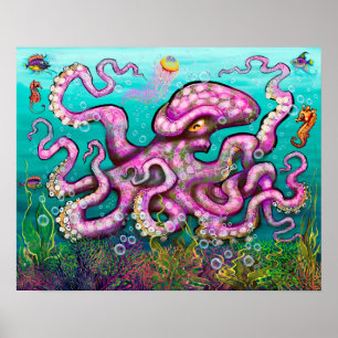 Octopus Poster