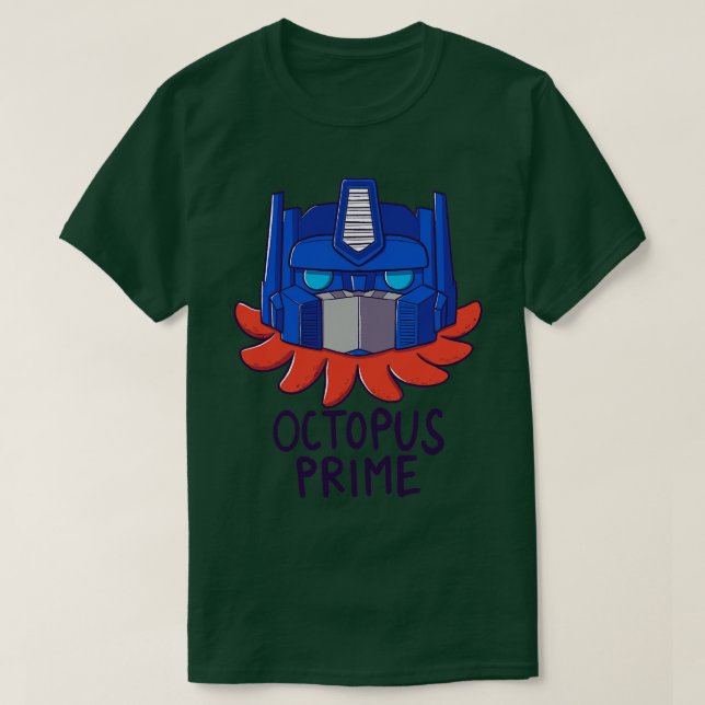 Octopus Prime T-Shirt (Design Front)