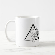 Octopus print mug