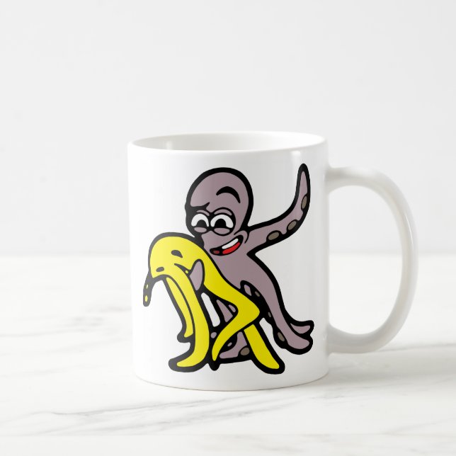 OCTOPUS SALSA DANCER COFFEE MUG (Right)