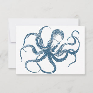 Octopus Save the Date Cards