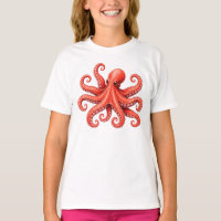 Octopus Sea Life Ocean Animal Design
